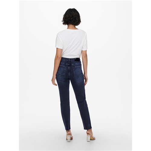 ONLY_onlemily life ankle raw straight fit jeans _15235351_4