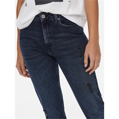 ONLY_onlemily life ankle raw straight fit jeans _15235351_5