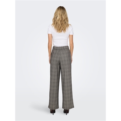 ONLY pantalone invernale a palazzo a quadri onlsania jaquard 15301395_4
