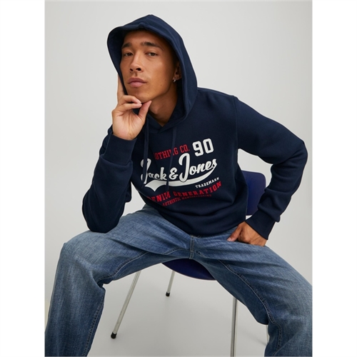 JACK&JONES felpa uomo basic 12210824 _6